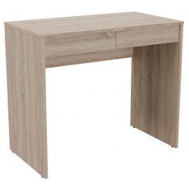 Стол City 900 два ящика (900х500х780Н) Дуб Сонома 