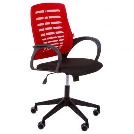 Кресло Dex сиденье А-1/спинка Сетка красная 