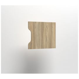 Фасад ДСП Delta DL-705R (426х390) Блеквуд Ячмінний 