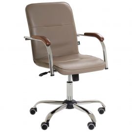 Кресло Самба-RC Хром орех Nappa 08 без канта 