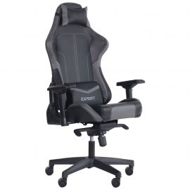Кресло VR Racer Expert Lord черный/серый 