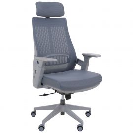 Кресло Patric ткань серая 