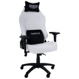 Крісло геймерське VR Racer Textile Darrius сірий 