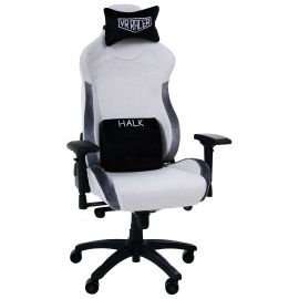Кресло геймерское VR Racer Textile Halk серый 