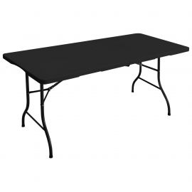 Стіл складаний Chrysler-F пластик чорний 