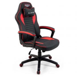 Кресло VR Racer Dexter Alister красный/черный 
