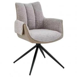 Кресло поворотное Medeline светло-серый 