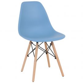 Стул Aster RL Wood Пластик синий 