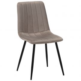 Стул обеденный Indiana-D черный/velvet камел 