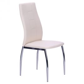 Стул Николас хром/Сливочный 