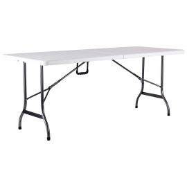 Стол складной Крайслер пластик белый 