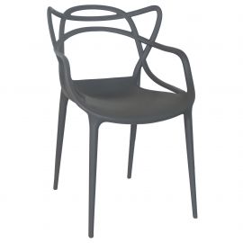 Стул Viti пластик серый 