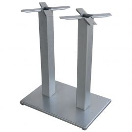 База для стола Афіна алюм (Н720 мм) 2 опори 700*400 з регулюючими ніжками 