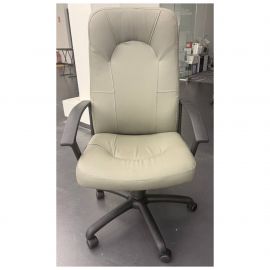 Кресло Ровер Tilt Кожзам серый 