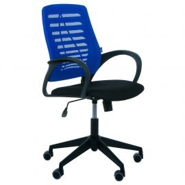 Кресло Dex сиденье А-1/спинка Сетка синяя 