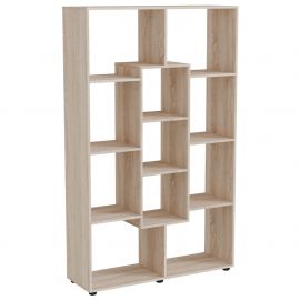 Шкаф книжный City-601 (1100х350х1800Н) Дуб Сонома 