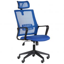 Кресло Matrix HR сиденье А-21/спинка Сетка синяя 