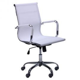 Кресло Slim Net LB (XH-633B) белый 