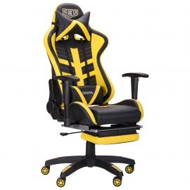 Крісло VR Racer BattleBee чорний/жовтий 
