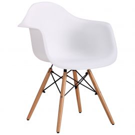 Кресло Salex PL Wood Белый 