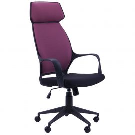 Кресло Concept черный, тк.пурпурный П2 