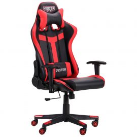 Кресло VR Racer Dexter Hound черный/красный 