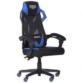 Кресло VR Racer Radical Garrus черный/синий 