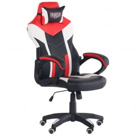 Кресло VR Racer Dexter Hook черный/красный 
