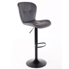 Барный стул Vensan PU Gray / Black 