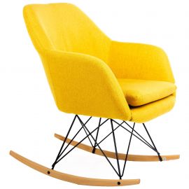 Кресло-качалка Dottie Yellow 