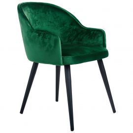 Кресло Aranguiz черный/зеленый 