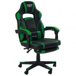 Кресло VR Racer Dexter Webster черный/зеленый 