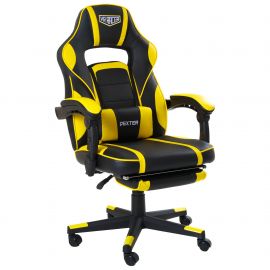 Кресло VR Racer Dexter Webster черный/желтый 