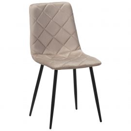 Стул обеденный Jake черный/velvet камел 