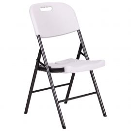 Стул складной Knox Хокер пластик белый 