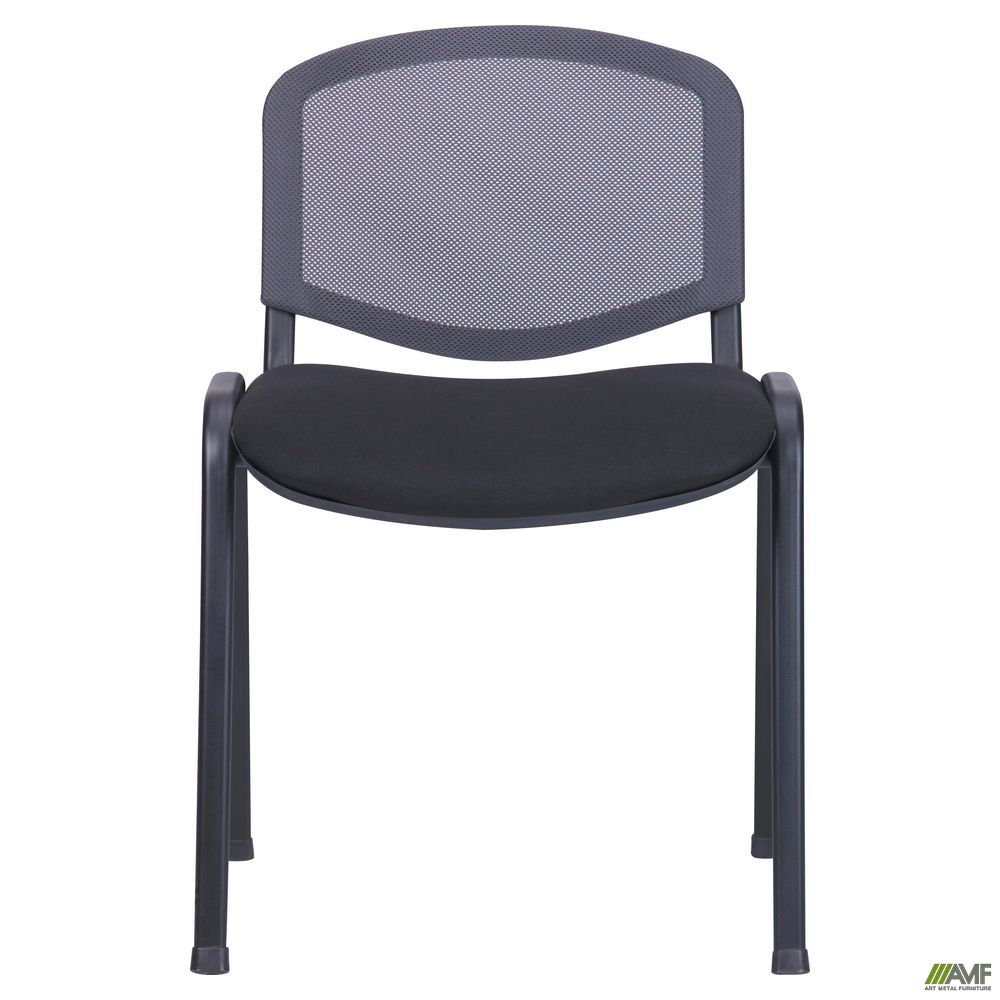 Фото 3 - Стул Изо Веб черный сиденье А-1/спинка Сетка серая 