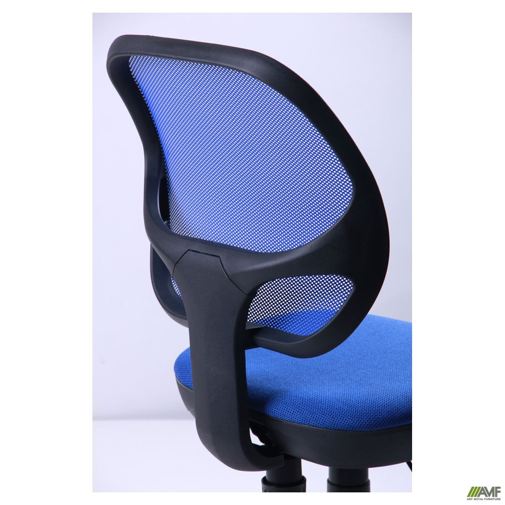 Фото 7 - Кресло Чат сиденье А-21/спинка Сетка синяя 