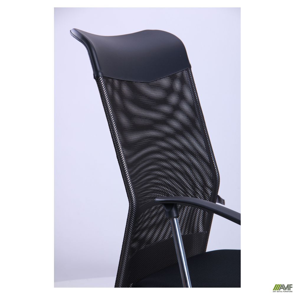 Фото 8 - Крісло АЕРО НВ Line сидіння Сітка чорна,Неаполь N-20/спинка Сітка чорна, вставка Неаполь N-20 
