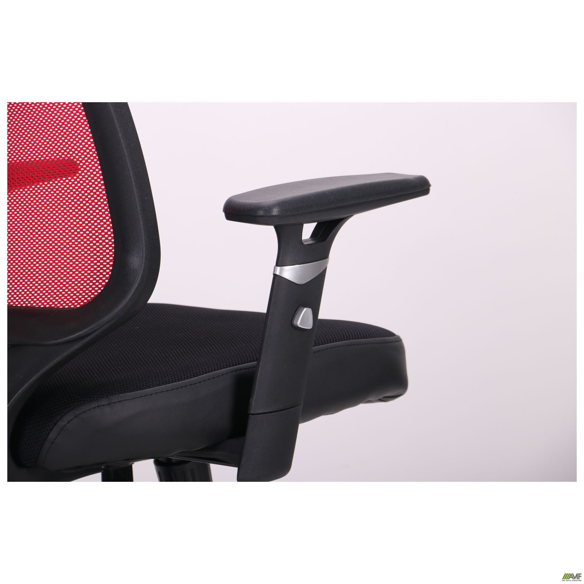 Фото 11 - Кресло Онлайн сиденье Сетка черная/спинка Сетка красная 