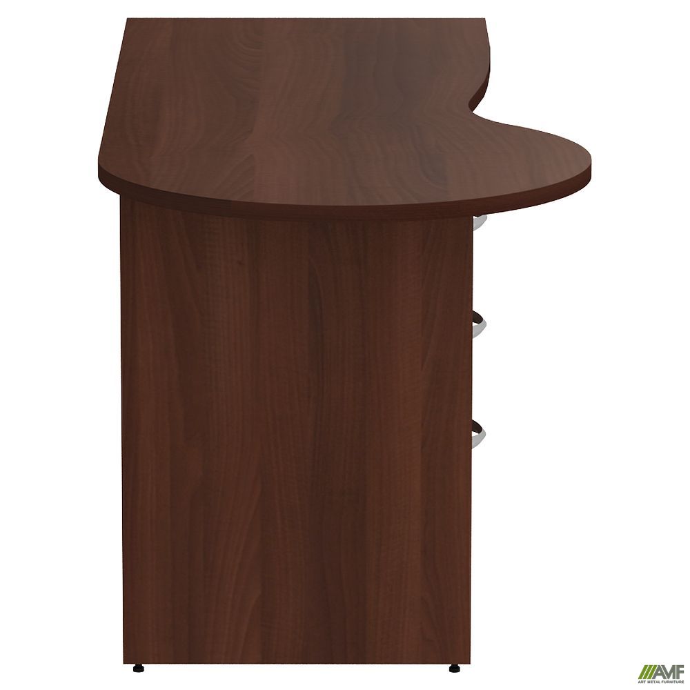 Фото 3 - Стол с тумбой МГ-232 (1600х720х750мм) орех темный 