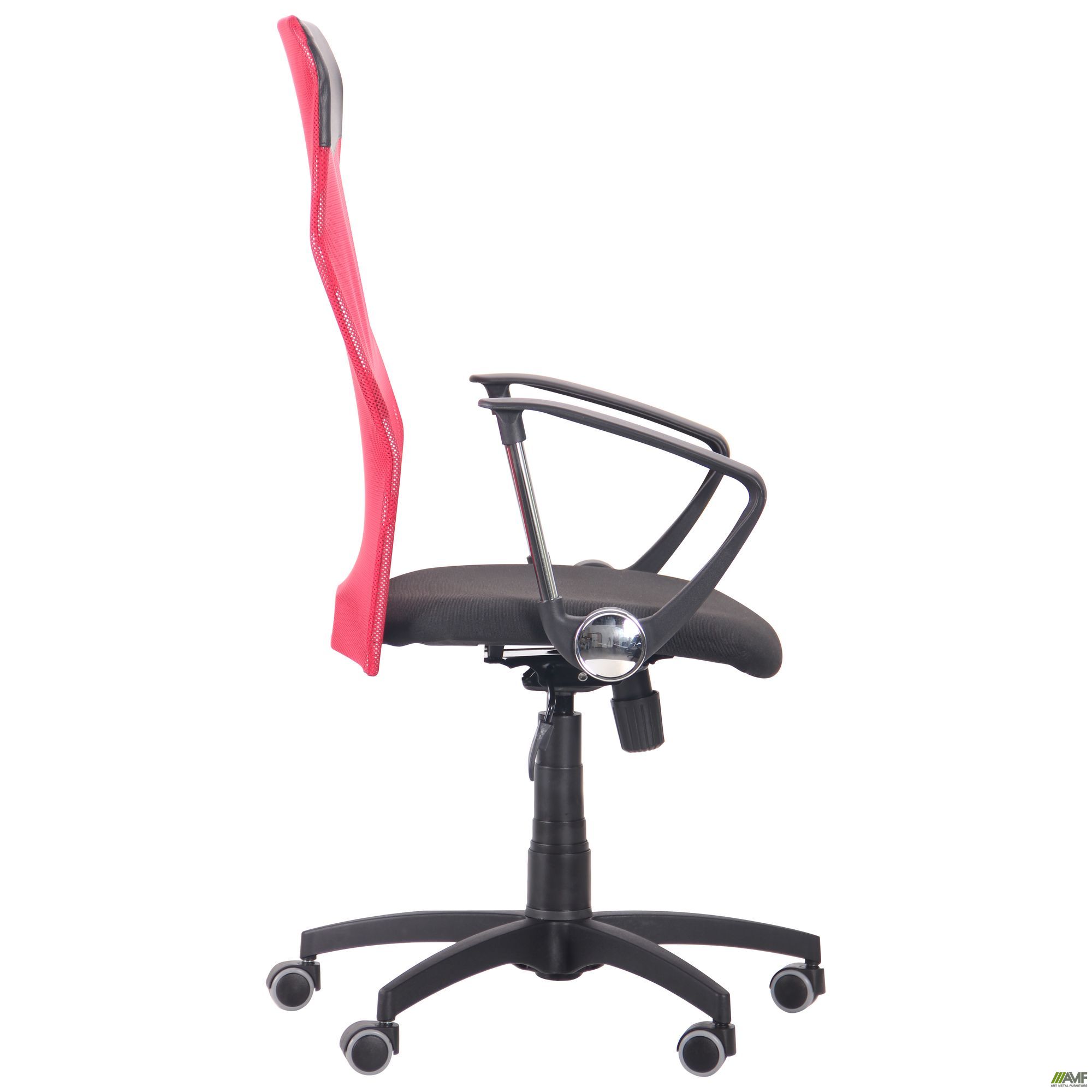 Фото 4 - Кресло Ultra сиденье А-1/спинка Сетка красная, вставка Скаден черный 