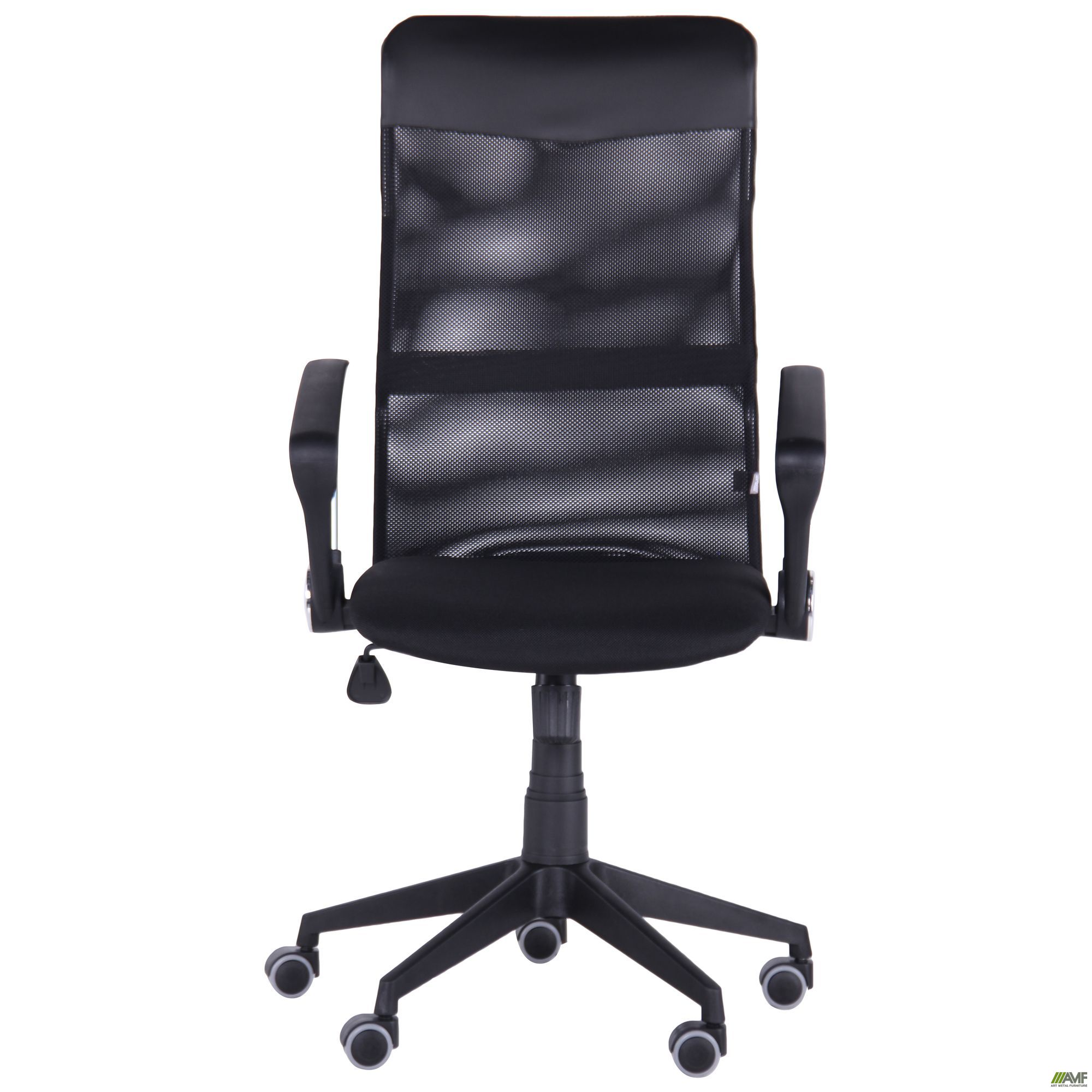 Фото 3 - Кресло Ultra сиденье А-1/спинка Сетка черная, вставка Скаден черный 