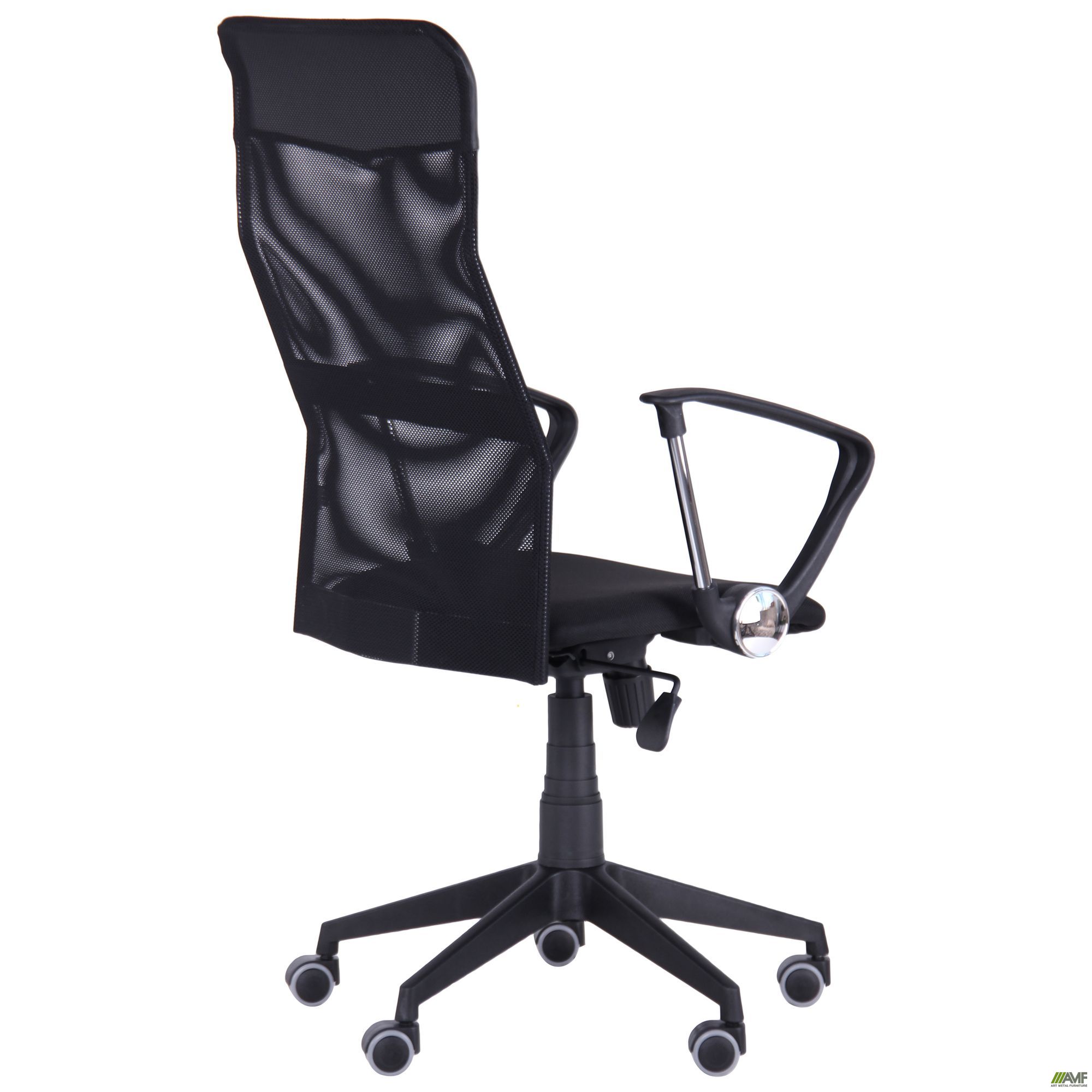 Фото 5 - Кресло Ultra сиденье А-1/спинка Сетка черная, вставка Скаден черный 