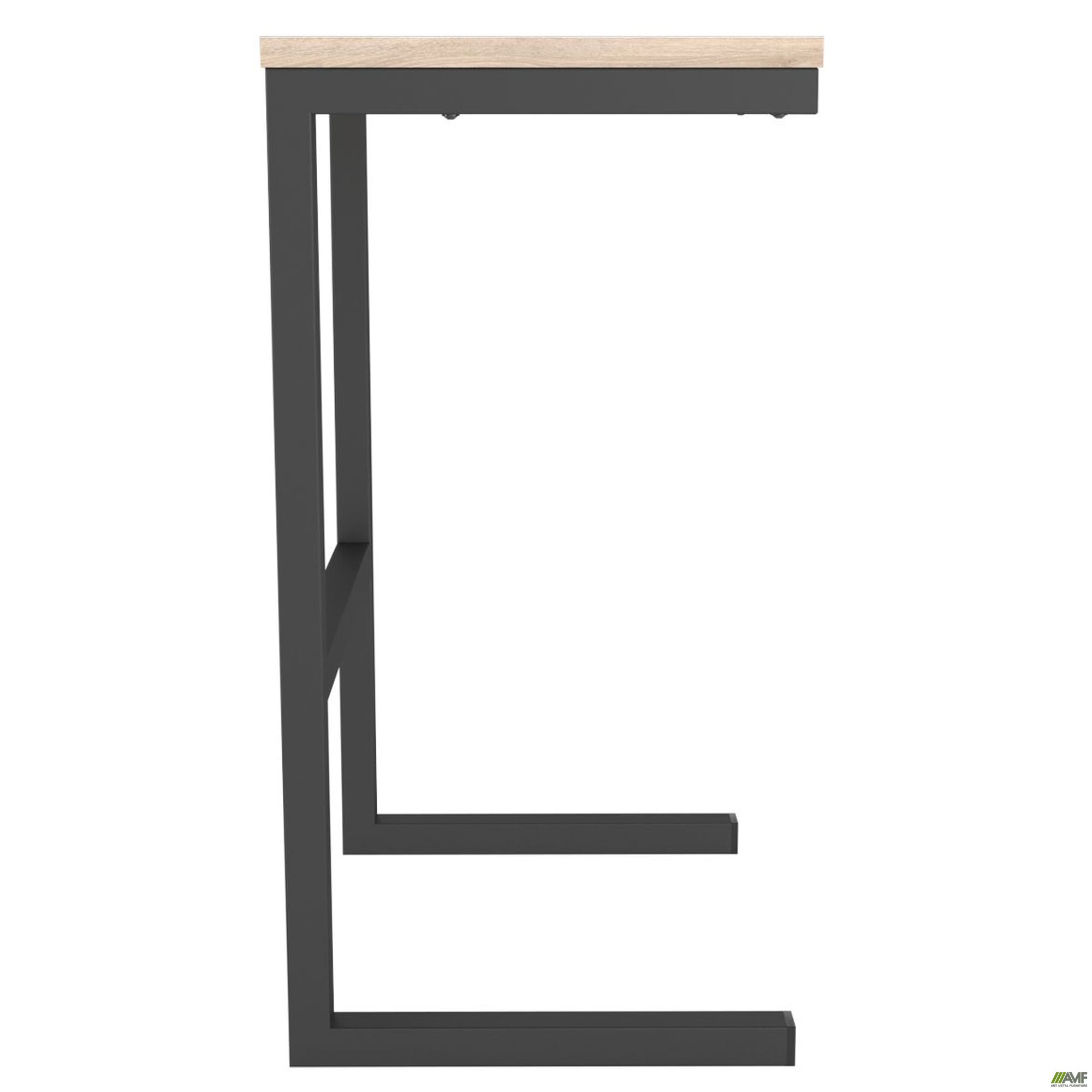 Фото 2 - Стол для ноутбука Triton (300х400х596) Дуб Сонома/Черный графит 