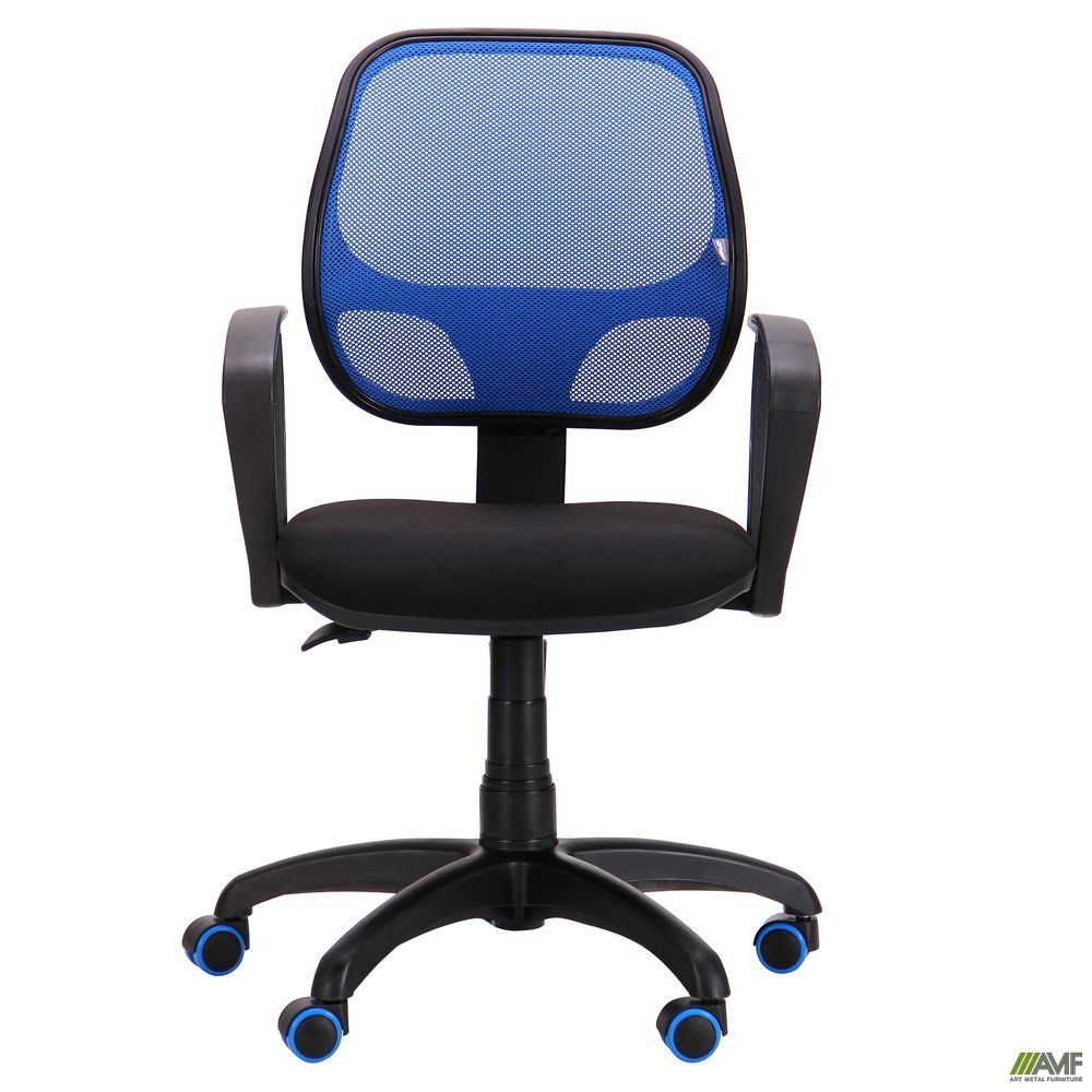 Фото 3 - Кресло Бит Color/АМФ-7 сиденье А-1/спинка Сетка синяя 