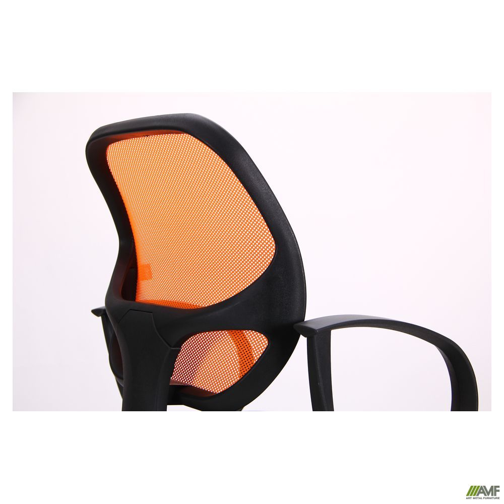Фото 11 - Кресло Бит Color/АМФ-8 сиденье А-2/спинка Сетка оранжевая 