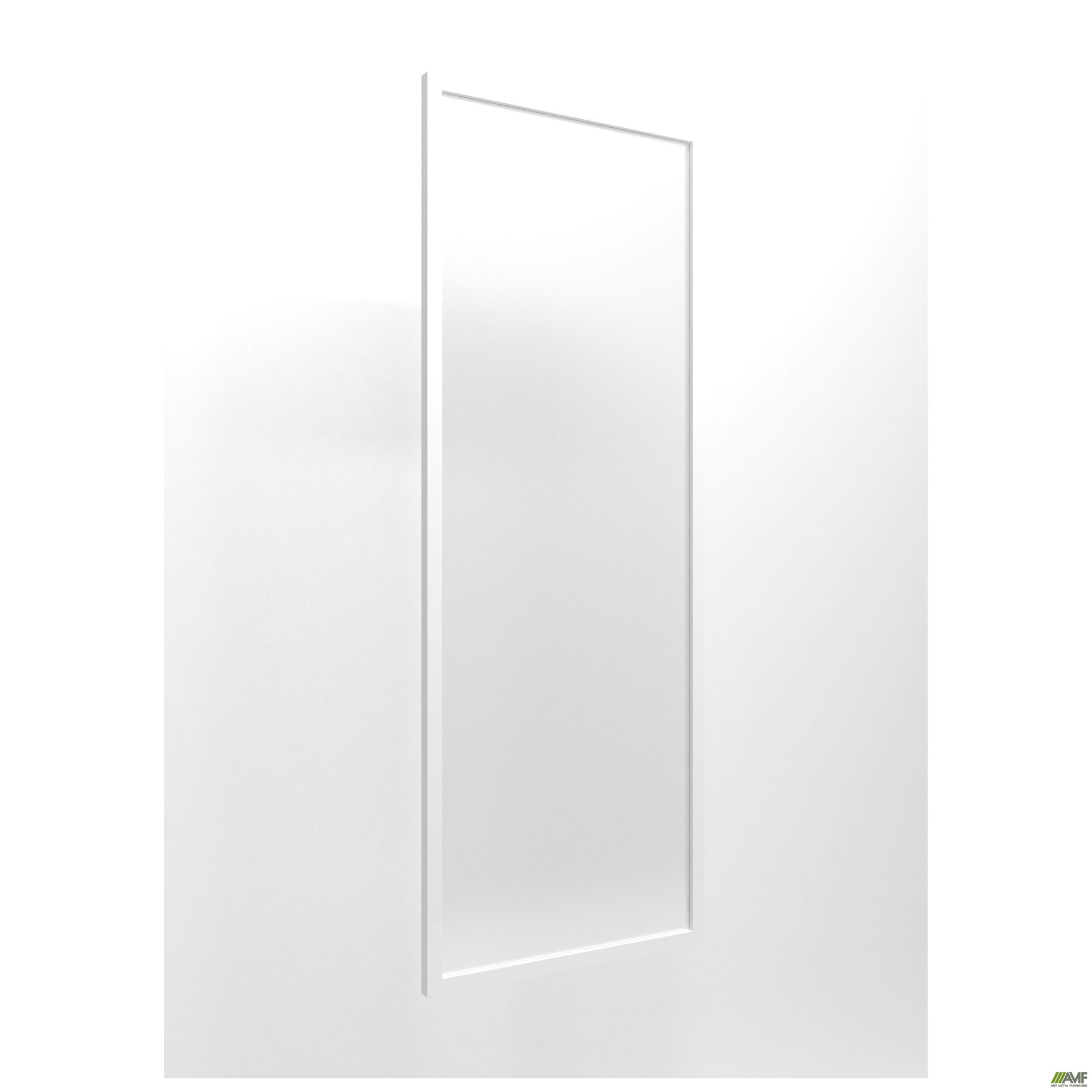 Фото 1 - Фасад стекло Delta DL-711L (426х1177х20мм) профиль белый 