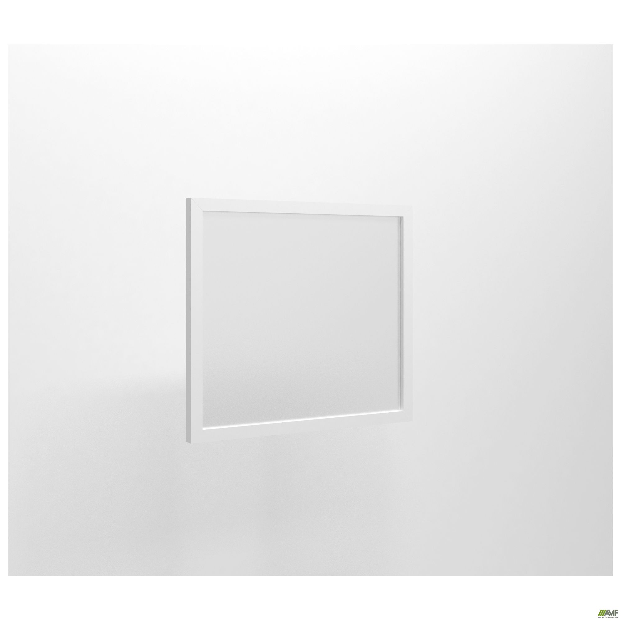 Фото 1 - Фасад стекло Delta DL-713L (426х391х20мм) профиль белый 