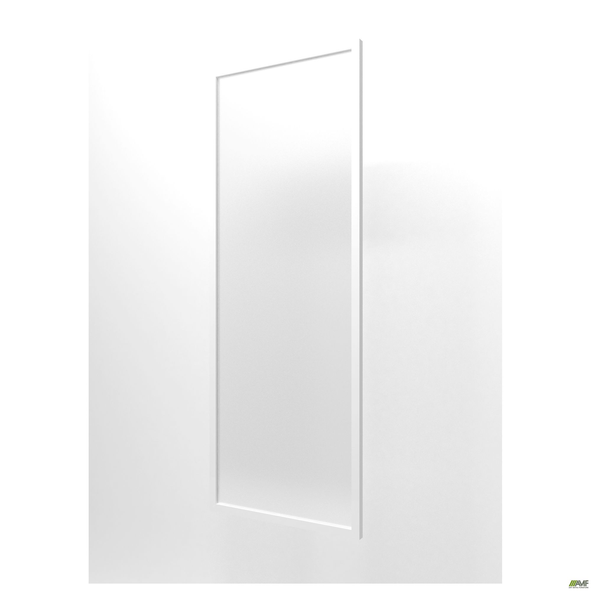 Фото 1 - Фасад стекло Delta DL-711R (426х1177х20мм) профиль белый 