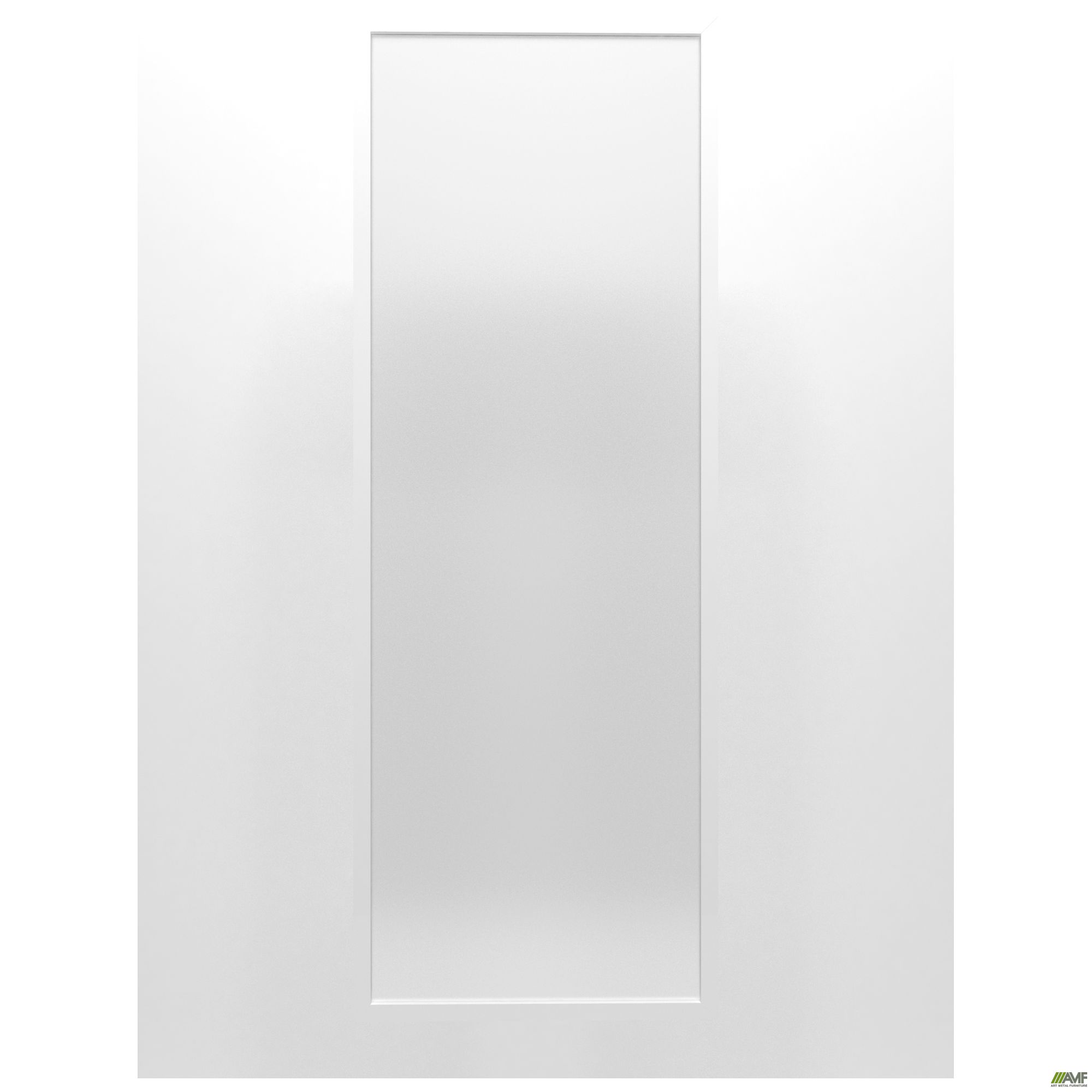 Фото 2 - Фасад стекло Delta DL-711R (426х1177х20мм) профиль белый 